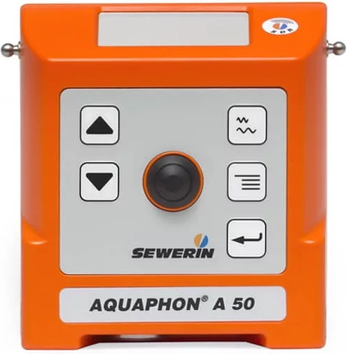 Aquaphon A 50 Acoustic Water Leak Detector – handheld ultrasonic device for efficient detection of water leaks in pipes and infrastructure
