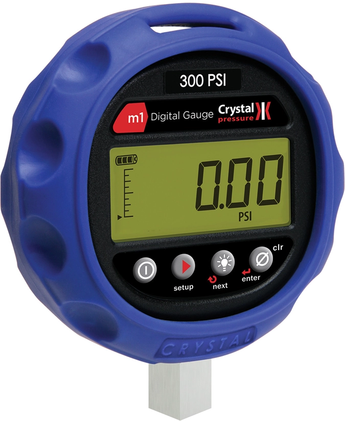 m1 Digital Test Gauge – Precision pressure calibration tool for industrial and maritime use