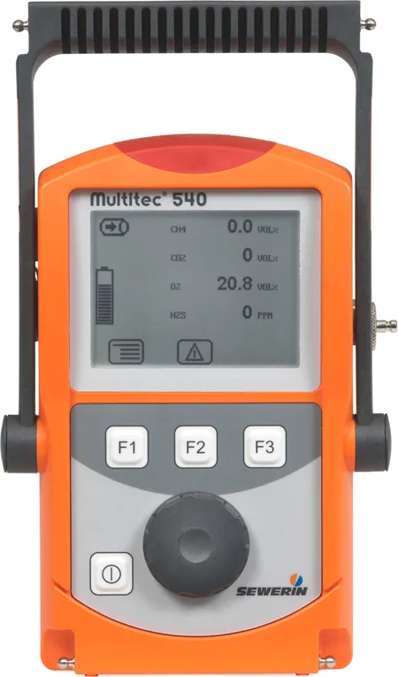 Multitec 540 Ultrasonic Gas Leak Detector – rugged portable ultrasonic leak detector for industrial and marine gas leak detection