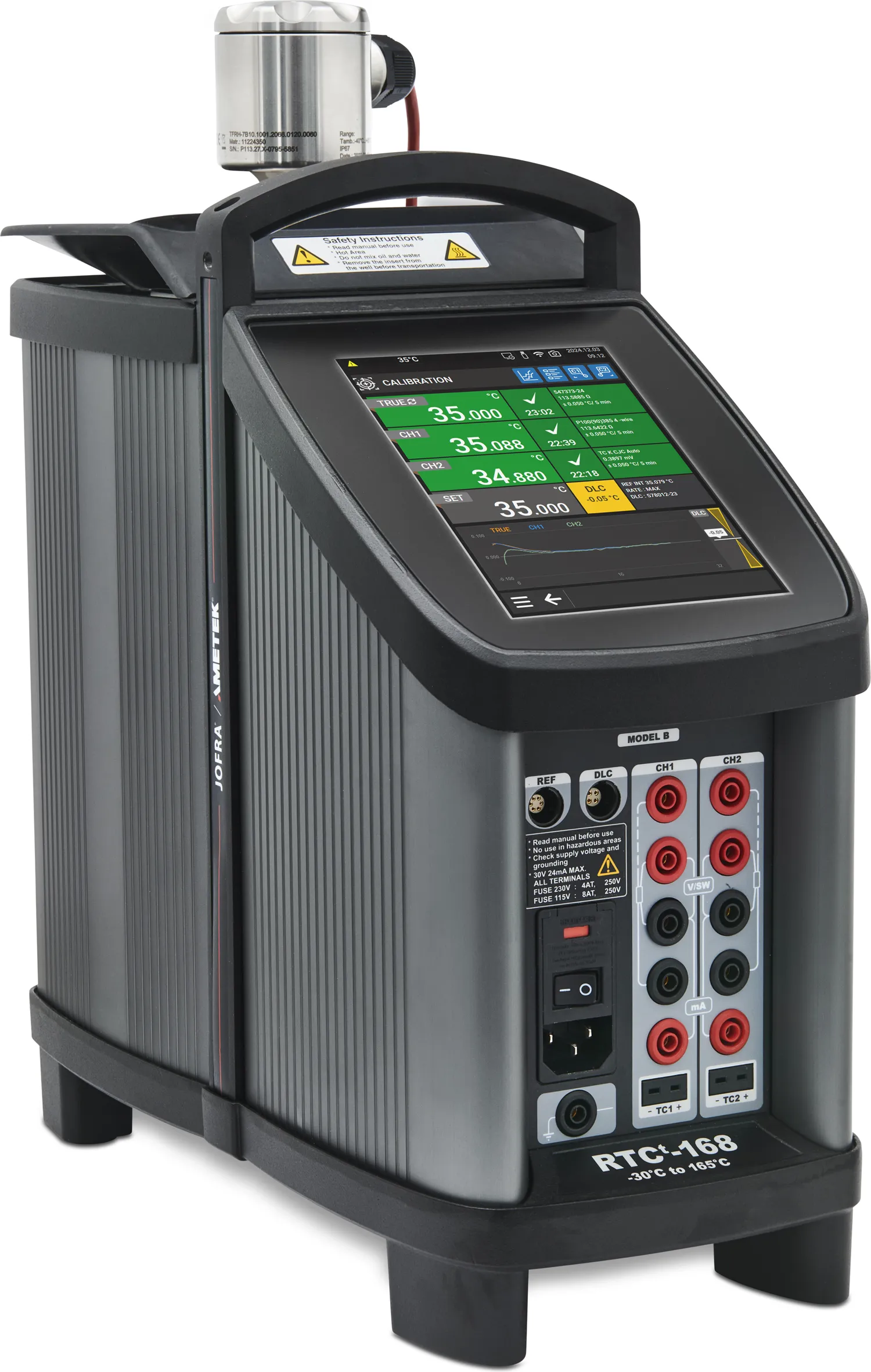 RTCt Reference Temperature Calibrator – precision temperature calibration instrument with advanced stability for laboratory and industrial use