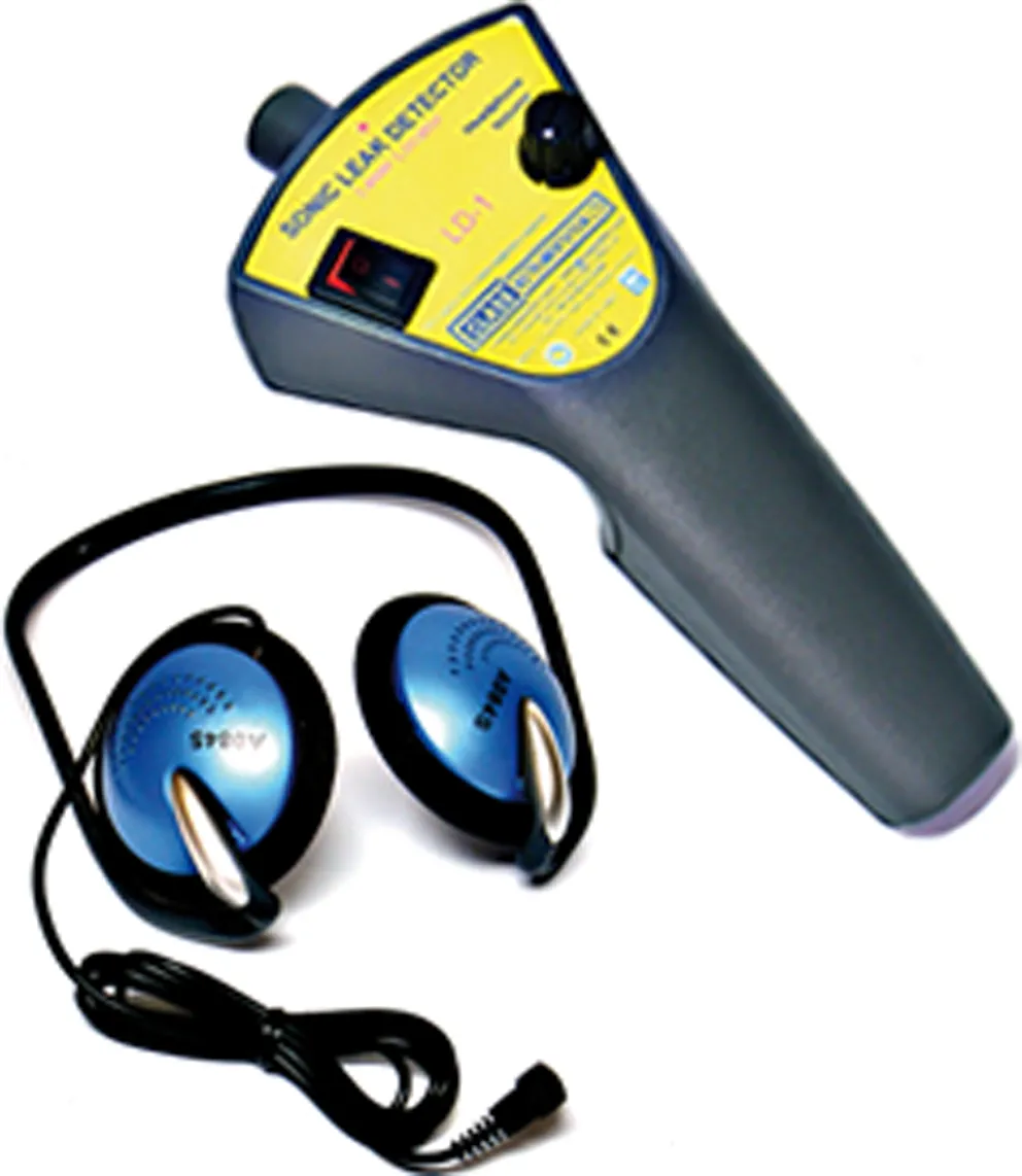 Sonic Leak Detector – portable ultrasonic gas leak detection instrument for fast, accurate leak identification in industrial and marine settings